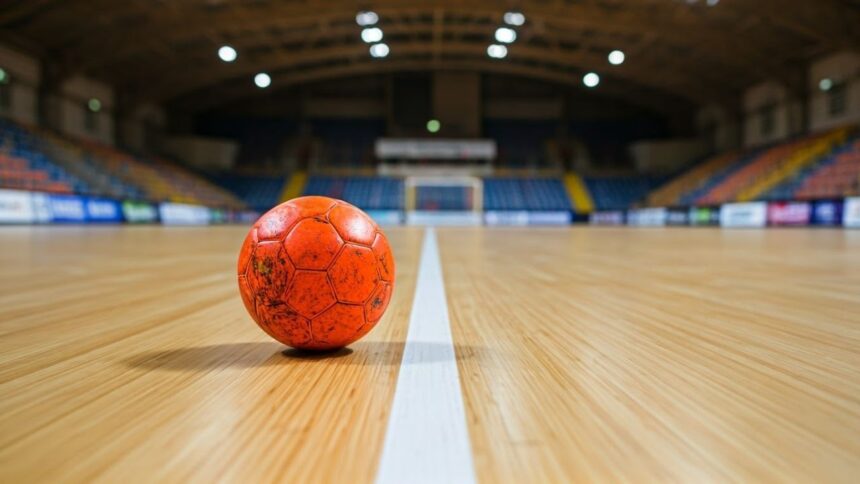 rukometna lopta na terenu