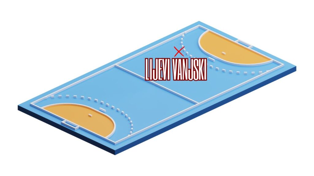 pozicija u rukometu - lijevi vanjski