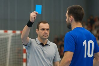 plavi karton u rukometu