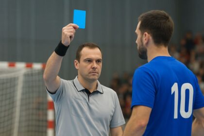 plavi karton u rukometu