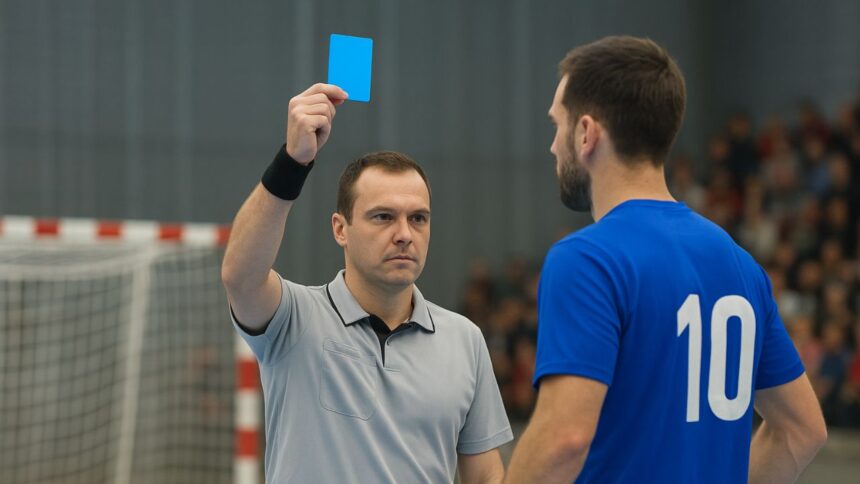 plavi karton u rukometu