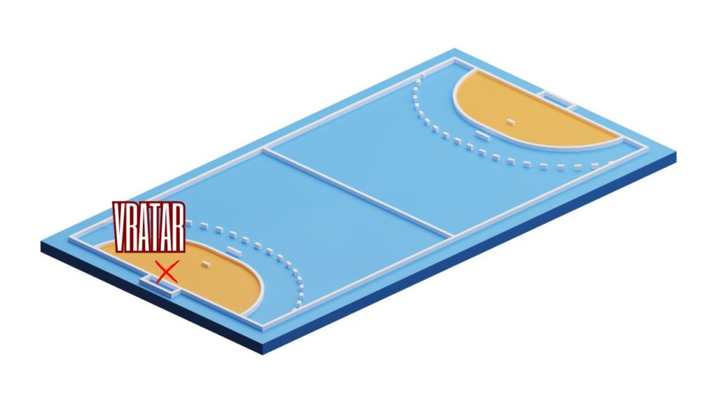 pozicija u rukometu - vratar